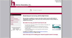 Desktop Screenshot of herron-research.com